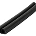 Уплотнитель самоклеющийся Acuretto 14х12mm D120m черный